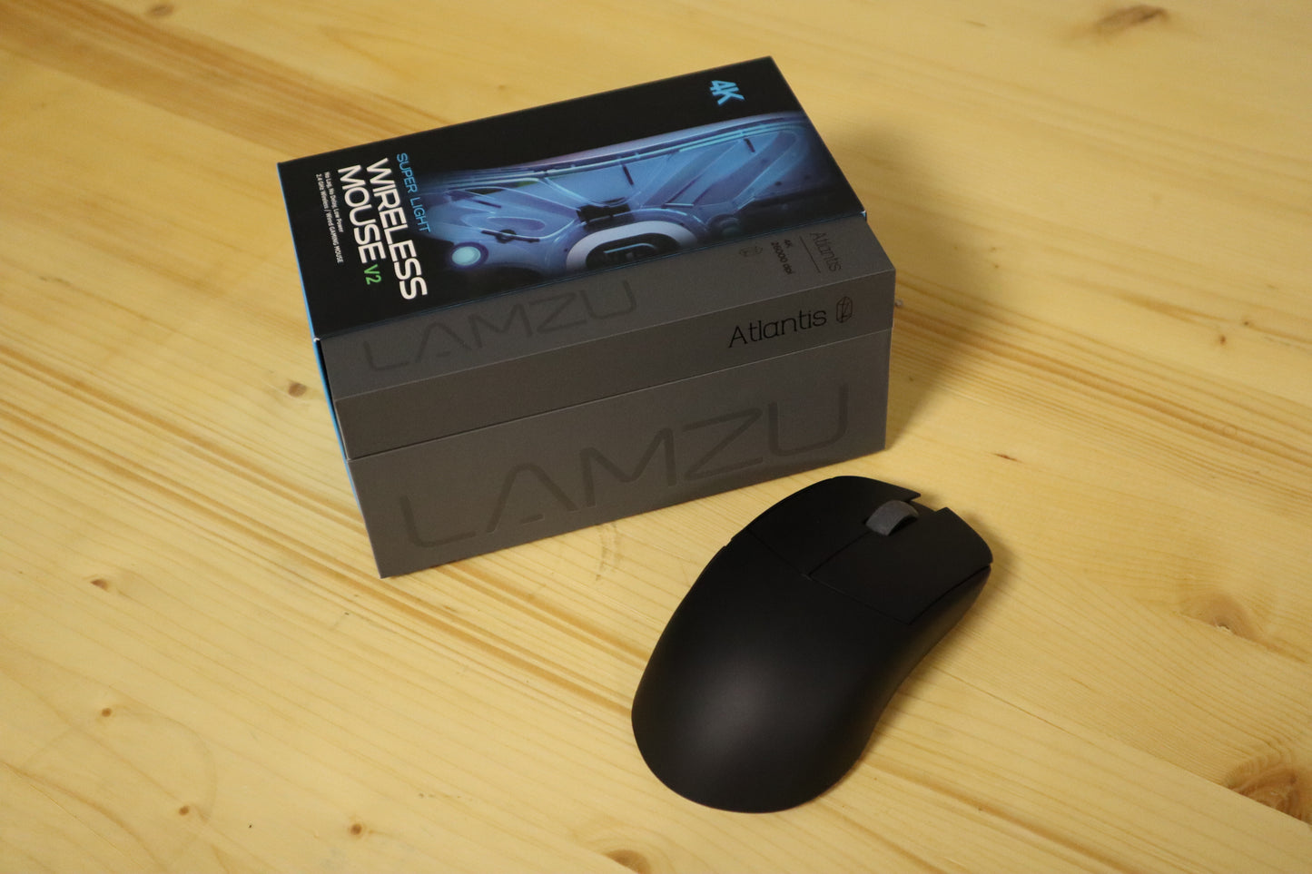 Lamzu Atlantis V2 4K Siyah Outlet 055