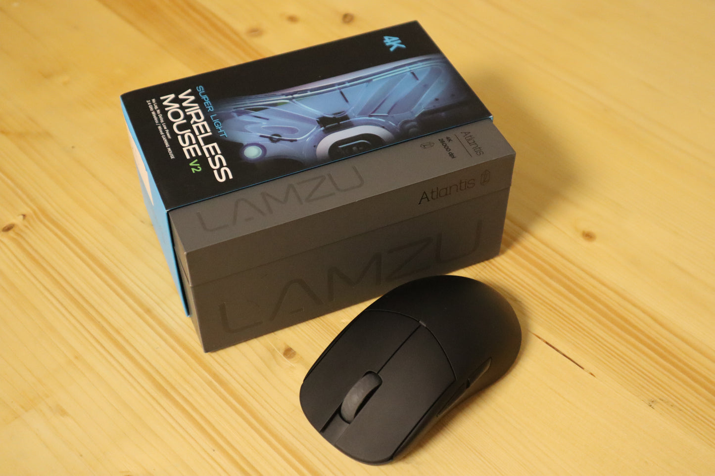 Lamzu Atlantis V2 4K Siyah Outlet 054