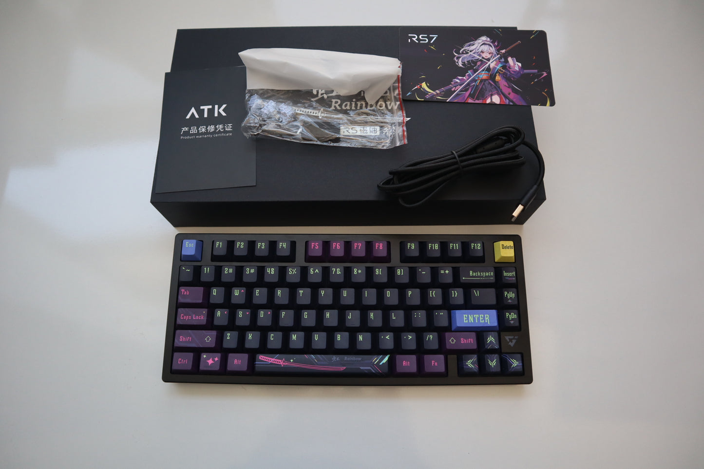 ATK RS7 RAINBOW KLAVYE 0084 OUTLET