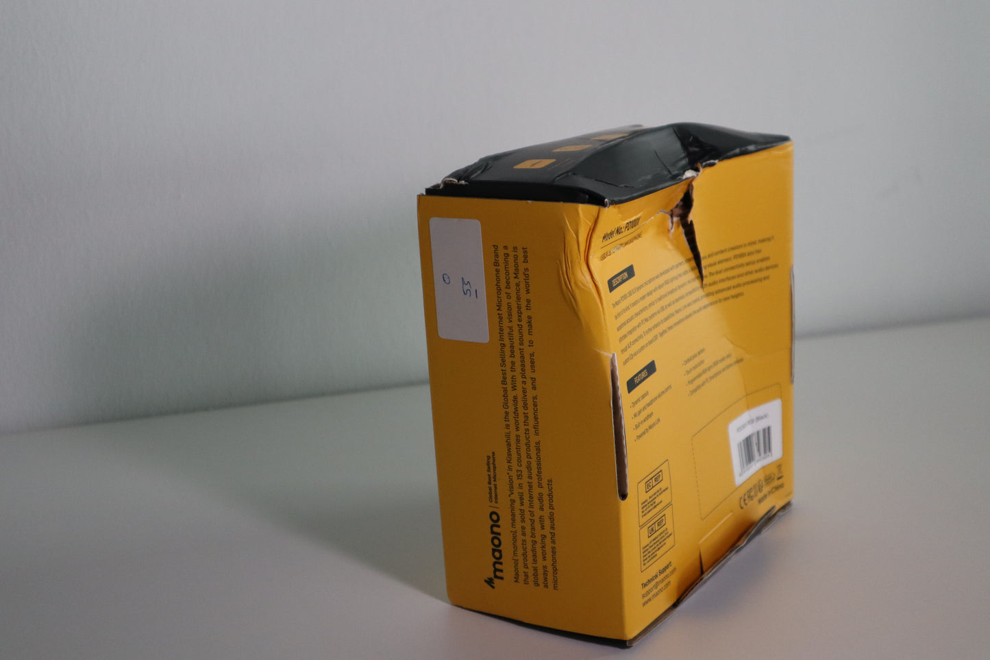 Maono PD100X Dinamik Mikrofon Siyah OUTLET 0053
