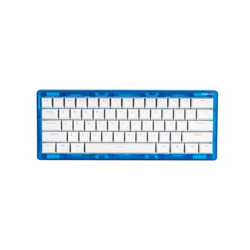 Wraith W60 Klavye (Manyetik Switch / HE) Mavi-Beyaz OUTLET 0203