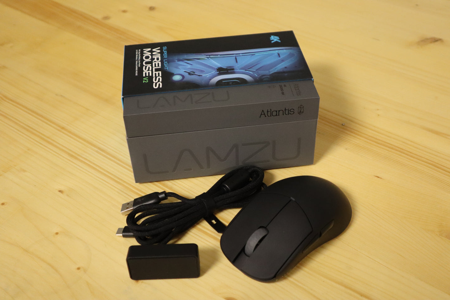 Lamzu Atlantis V2 4K Siyah Outlet 055