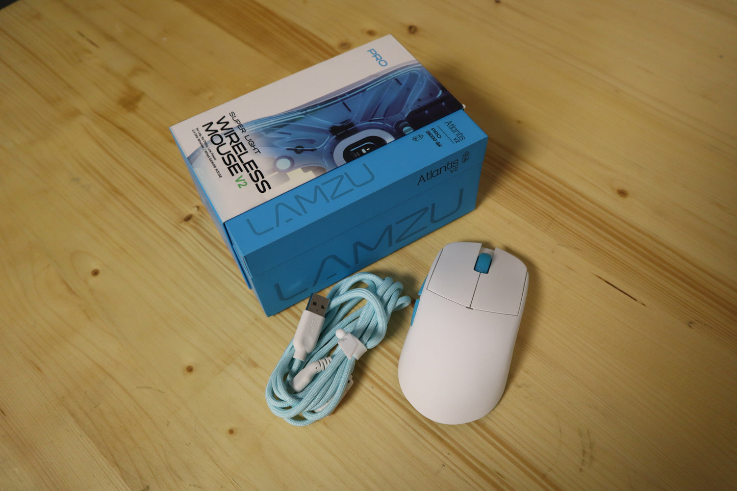 Lamzu Atlantis V2 Pro Beyaz Outlet 061