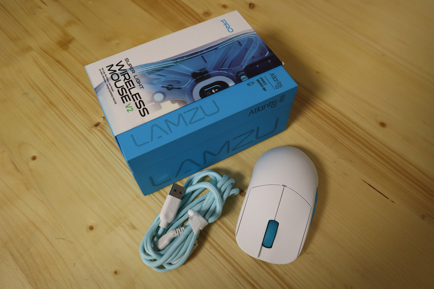 Lamzu Atlantis V2 Pro Beyaz Outlet 061