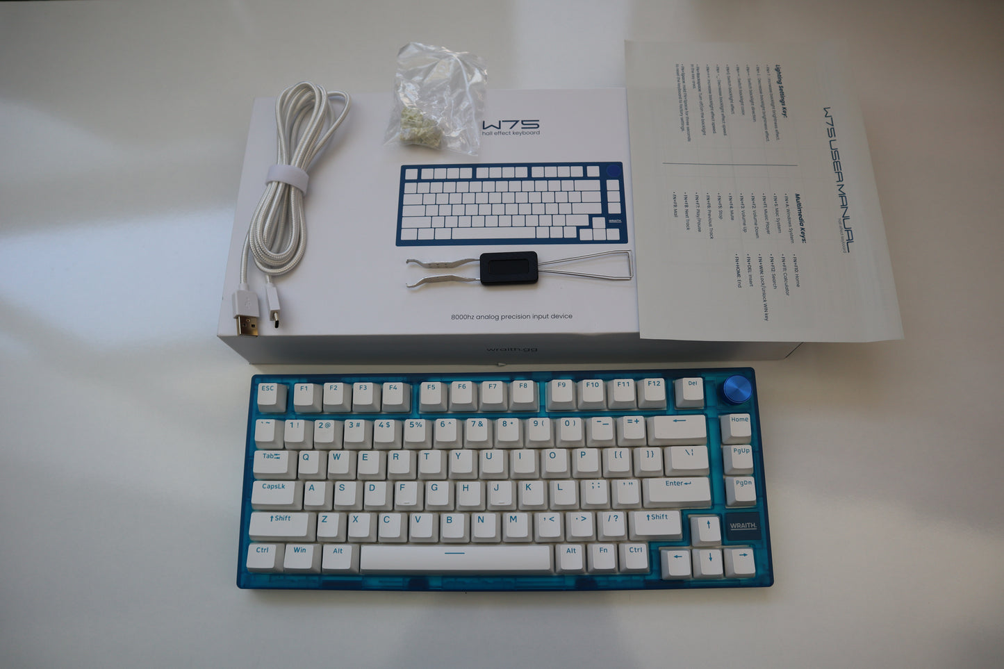 WRAITH W75 CYBER BLUE OUTLET 0086
