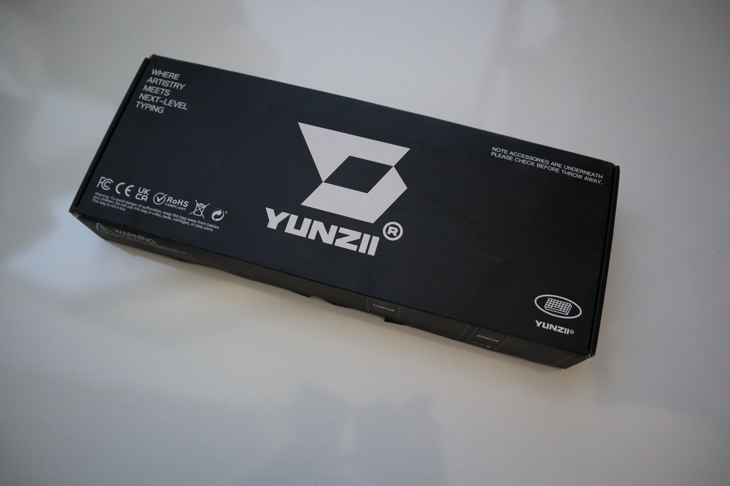 YUNZİİ YZ87 BLACK 0036 OUTLET