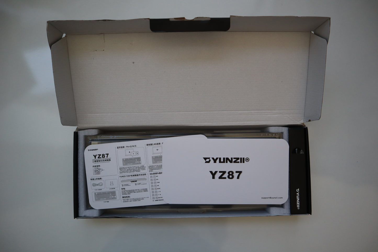 YUNZİİ YZ87 BLACK 0036 OUTLET