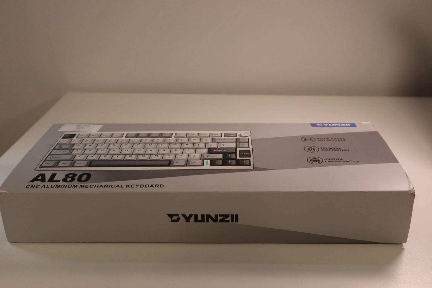 YUNZII AL80 SILVER CACAO CREAM V2 SWİTCH OUTLET 0292