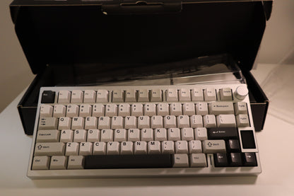 YUNZII AL80 SILVER CACAO CREAM V2 SWİTCH OUTLET 0292