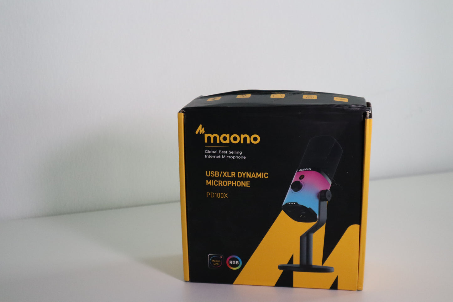 Maono PD100X Dinamik Mikrofon Siyah OUTLET 0053