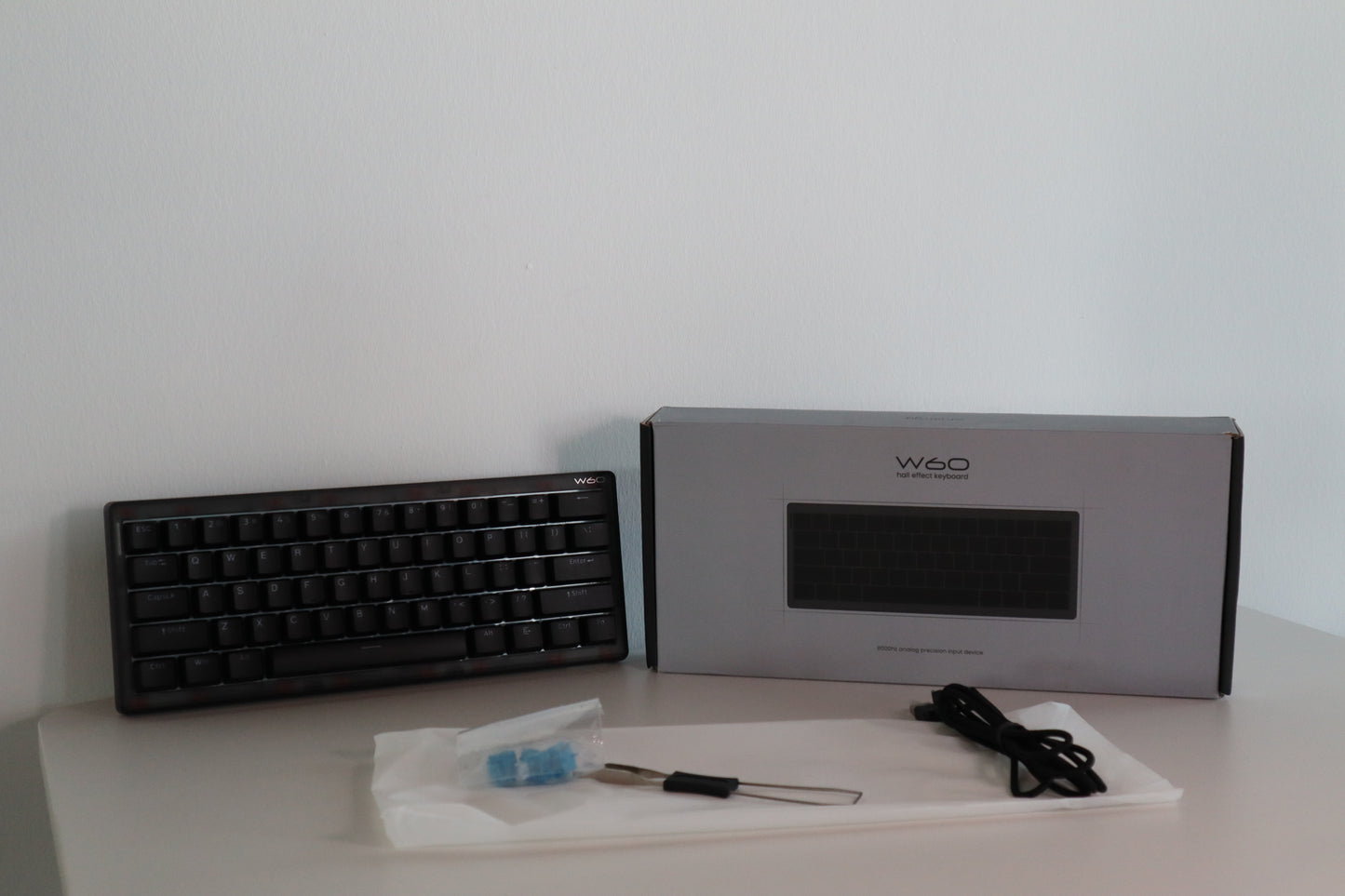 Wraith W60 Klavye (Manyetik Switch / HE) Siyah OUTLET 0201