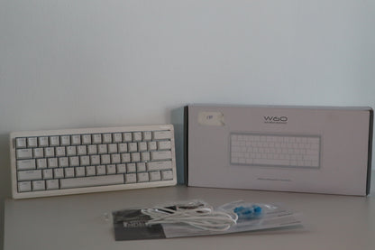 Wraith W60 Klavye (Manyetik Switch / HE) Beyaz OUTLET 0182