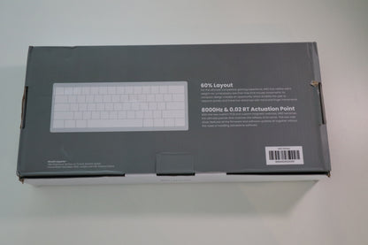 Wraith W60 Klavye (Manyetik Switch / HE) Beyaz OUTLET 0182