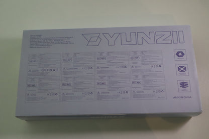 YUNZII AL80 QMK/VIA Alüminyum LCD Mekanik Klavye  Bej / Gateron Zero OUTLET 0403